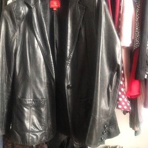 ColeHaan Lambskin leather Jacket - Small